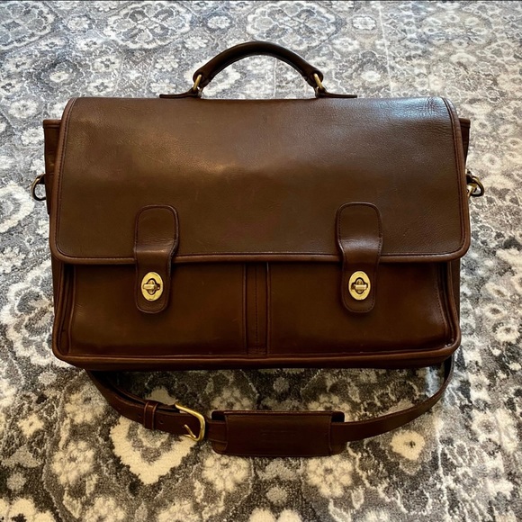 Coach Other - Vintage Coach Prescott Briefcase Messenger Computer Bag